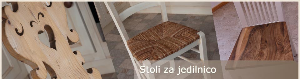 stoli za jedilnice